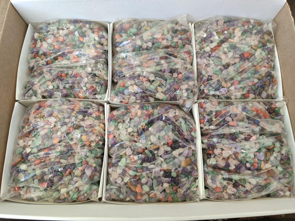 Polished Mixed Mini Tumbled Stones 6 x 1kg Bags From Southern Africa - Toprock Gemstones and Minerals 