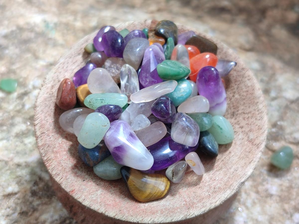 Polished Mixed Mini Tumbled Stones 6 x 1kg Bags From Southern Africa - Toprock Gemstones and Minerals 