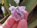 Natural Rare Small Amethyst Asylum Quartz Clusters x 70 From Luena, Congo - Toprock Gemstones and Minerals 