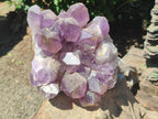 Natural Large Jacaranda Amethyst Crystal Cluster x 1 From Mumbwa, Zambia - Toprock Gemstones and Minerals 