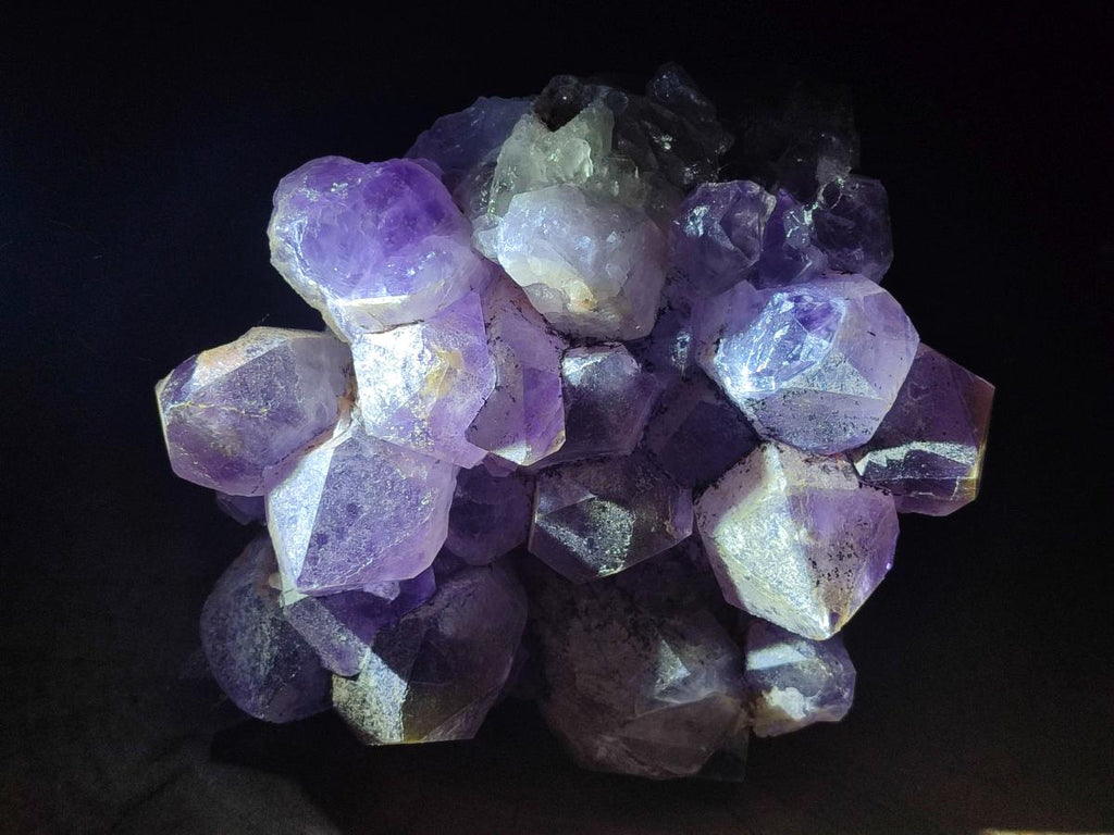 Natural Large Jacaranda Amethyst Crystal Cluster x 1 From Mumbwa, Zambia - Toprock Gemstones and Minerals 