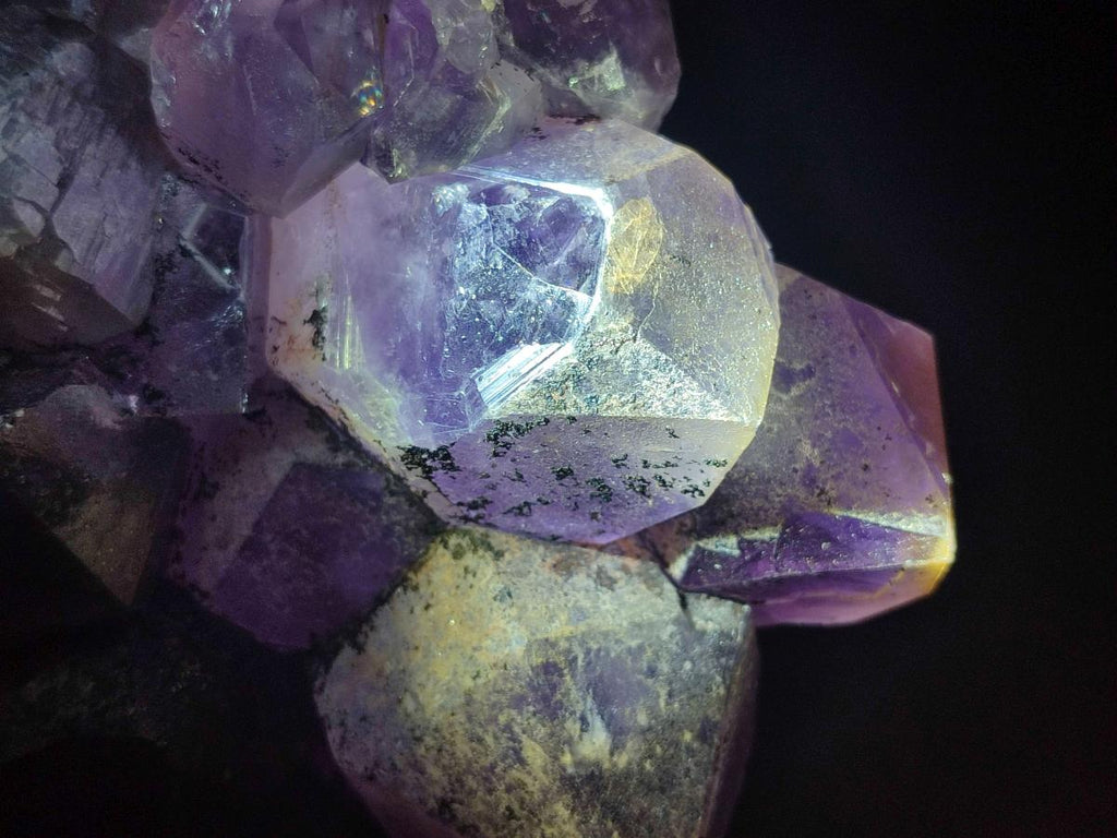 Natural Large Jacaranda Amethyst Crystal Cluster x 1 From Mumbwa, Zambia - Toprock Gemstones and Minerals 