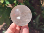 Polished Clear Quartz Crystal Balls x 2 From Madagascar - Toprock Gemstones and Minerals 
