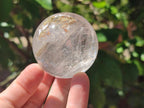 Polished Clear Quartz Crystal Balls x 2 From Madagascar - Toprock Gemstones and Minerals 