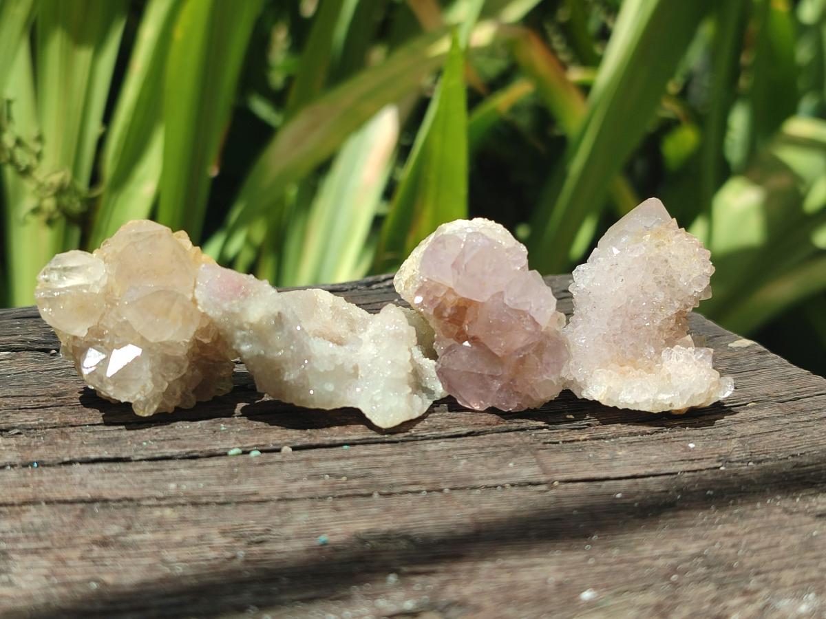 Natural White Spirit Quartz Single Crystals x 70 From Boekenhouthoek, South Africa - Toprock Gemstones and Minerals 