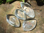 Polished Rock Crystal Quartz "Angel Tears" Free Forms x 70 From Madagascar - Toprock Gemstones and Minerals 