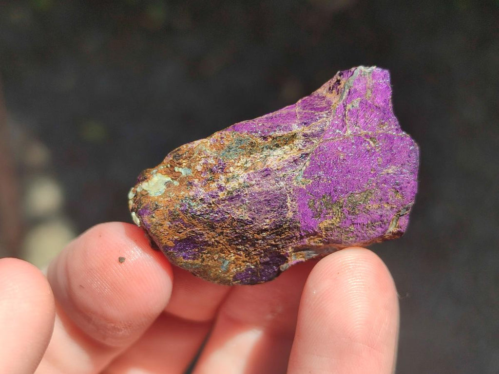 Natural Metallic Cobbed Purpurite Specimens x 70 From Erongo, Namibia - Toprock Gemstones and Minerals 