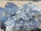 Natural Blue Celestite Cluster Specimens x 4 From Sakoany, Madagascar - Toprock Gemstones and Minerals 