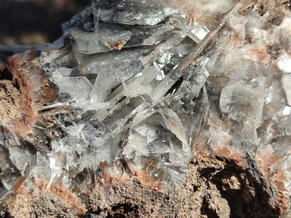 Natural Large Rare Bladed Barite Specimen x 1 From Congo - Toprock Gemstones and Minerals 