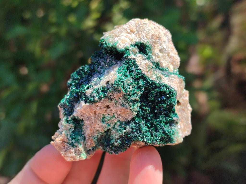 Natural Crystalline Malachite Specimens x 6 From Tenke Fungurume, Congo - Toprock Gemstones and Minerals 
