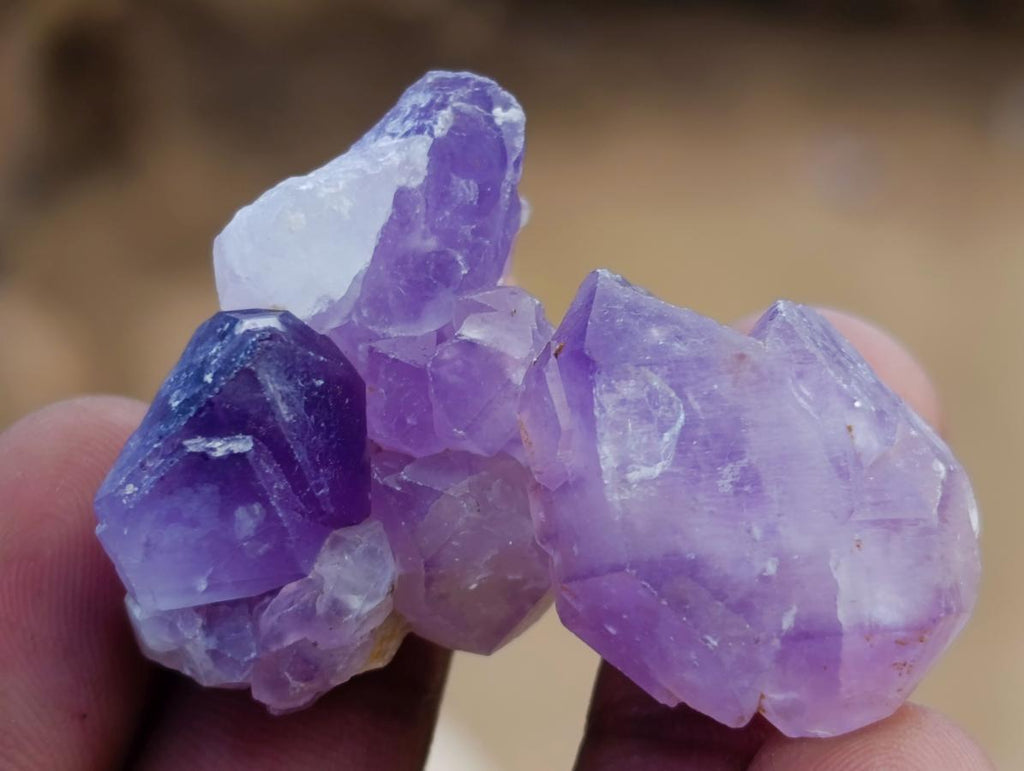 Natural Lilac Amethyst Crystals x 3 kg Lot From Madagascar - Toprock Gemstones and Minerals 