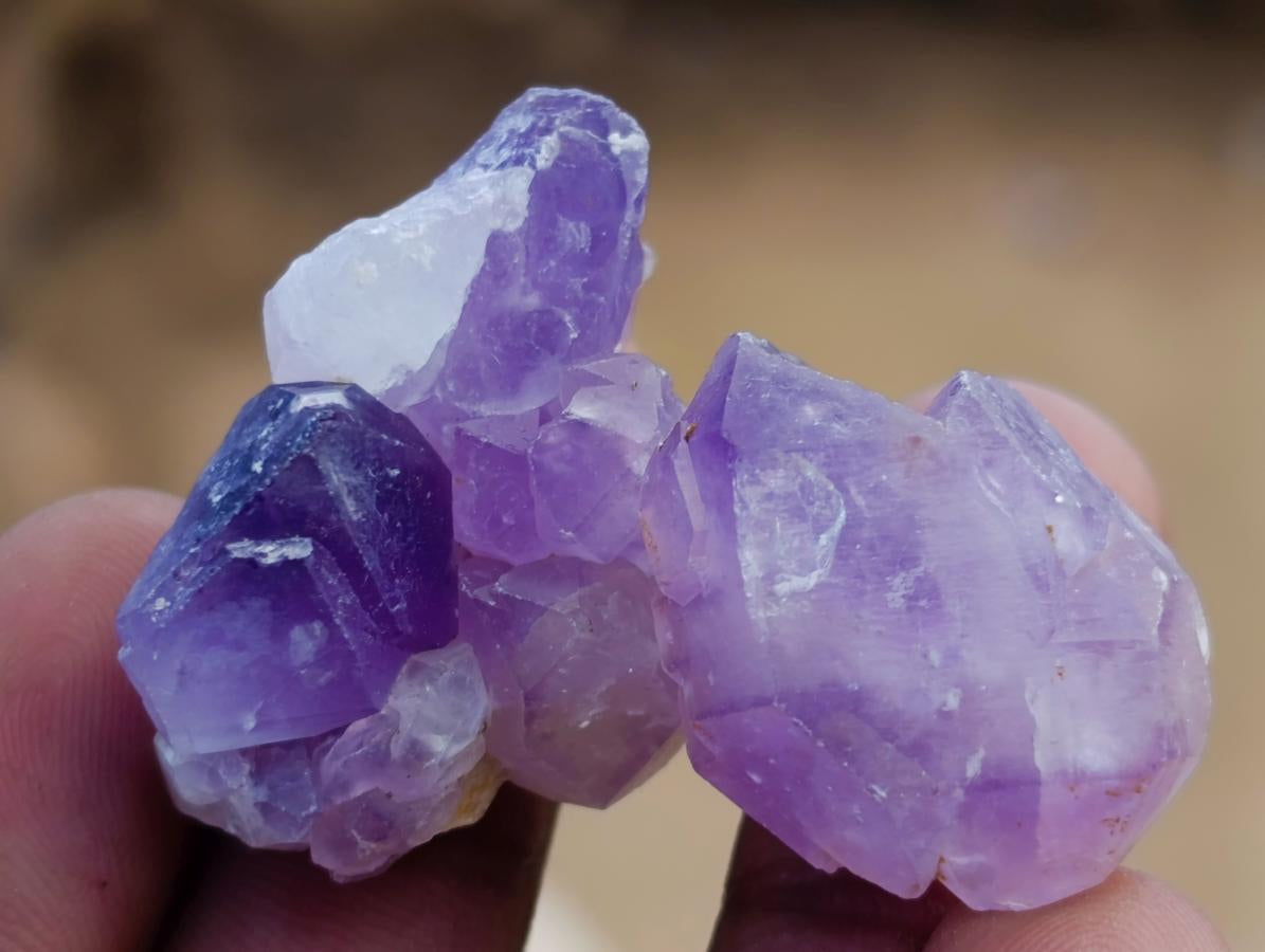 Natural Lilac Amethyst Crystals x 3 kg Lot From Madagascar - Toprock Gemstones and Minerals 