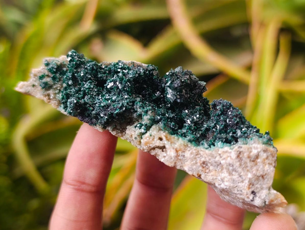 Natural Crystalline Malachite Specimens x 6 From Tenke Fungurume, Congo - Toprock Gemstones and Minerals 