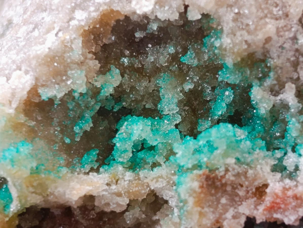 Natural Crystalline Malachite Specimens x 6 From Tenke Fungurume, Congo - Toprock Gemstones and Minerals 