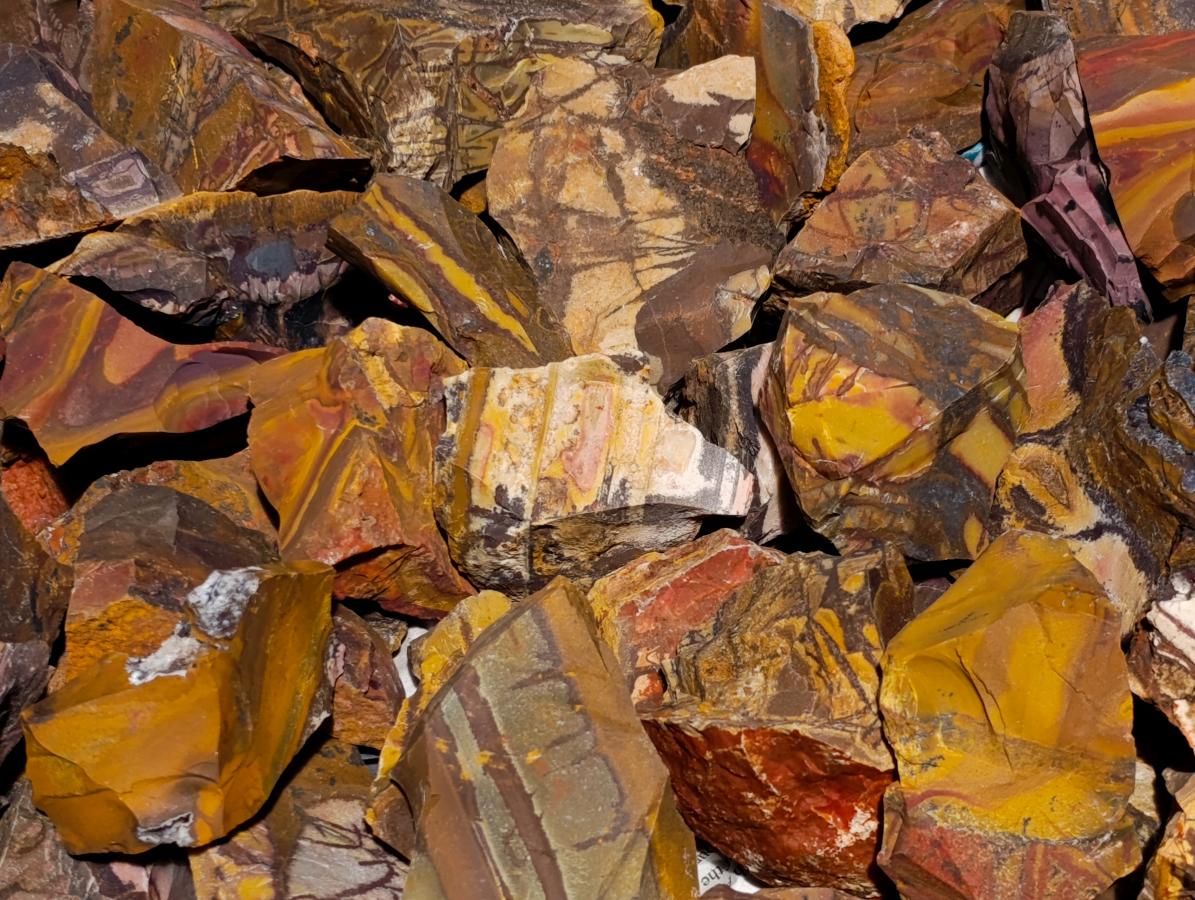 Natural Nguni Jasper Cobbed Specimens x 6.28kg Lot From Northern Cape, South Africa - Toprock Gemstones and Minerals 