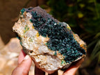 Natural Crystalline Malachite Specimens x 2 From Tenke Fungurume, Congo - Toprock Gemstones and Minerals 