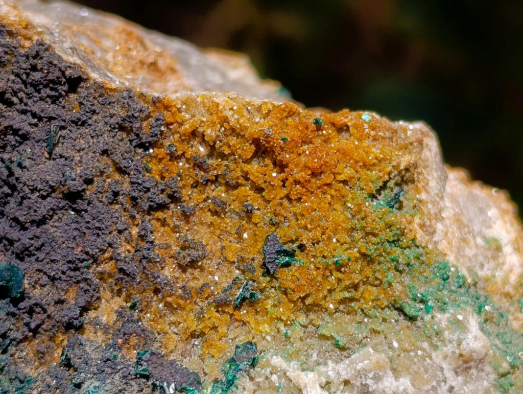 Natural Crystalline Malachite Specimens x 2 From Tenke Fungurume, Congo - Toprock Gemstones and Minerals 