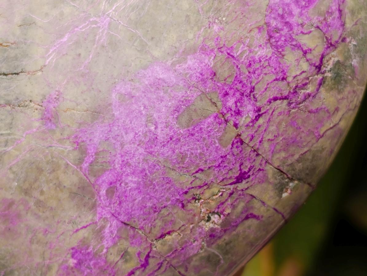 Polished Stichtite Standing Free Forms x 3 From Barberton, South Africa - Toprock Gemstones and Minerals 