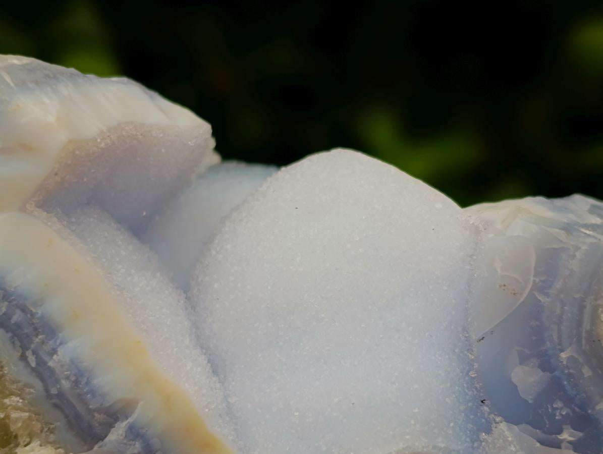 Natural Blue Lace Agate Geode And Cluster Specimens x 12 From Nsanje, Malawi - Toprock Gemstones and Minerals 