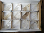 Polished Clear Quartz Crystals x 12 From Madagascar - Toprock Gemstones and Minerals 