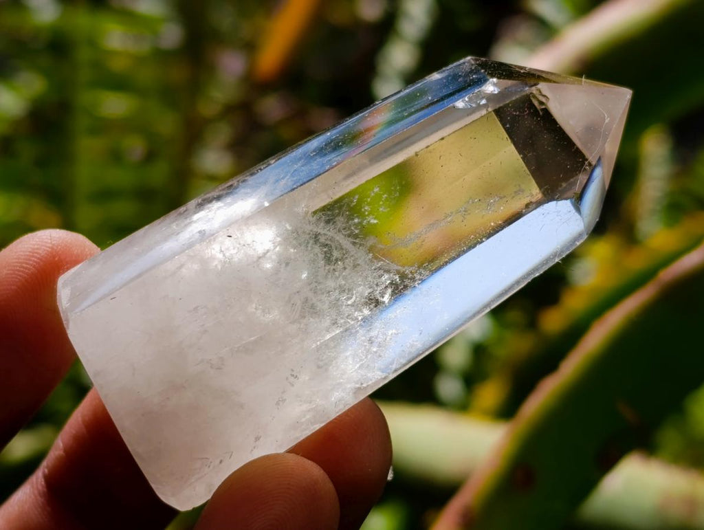 Polished Clear Quartz Crystals x 12 From Madagascar - Toprock Gemstones and Minerals 