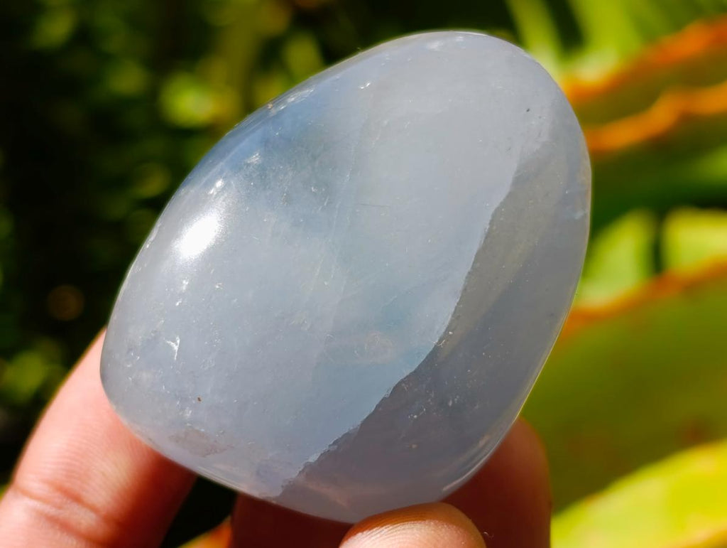 Polished Blue Celestite Free Form Crystals x 20 From Sakoany, Madagascar - Toprock Gemstones and Minerals 
