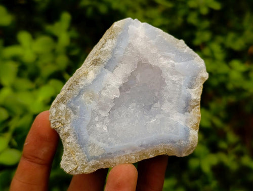 Natural Blue Lace Agate Geodes and Cluster Specimens x 24 From Nsanje, Malawi - Toprock Gemstones and Minerals 