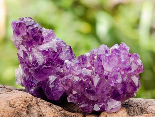 Natural Dark Purple Amethyst Quartz Crystal Plates x 63 From Boekenhouthoek, South Africa - Toprock Gemstones and Minerals 