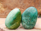 Polished Verdite Palm Stones x 24 From Zimbabwe - Toprock Gemstones and Minerals 
