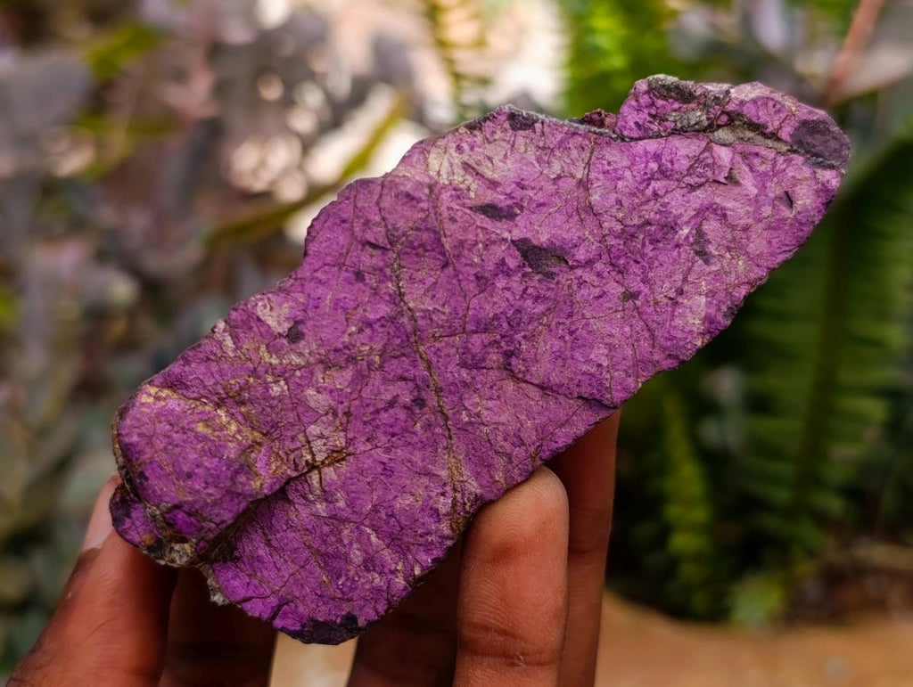 Natural Metallic Cobbed Purpurite Specimens x 7 From Erongo, Namibia - Toprock Gemstones and Minerals 