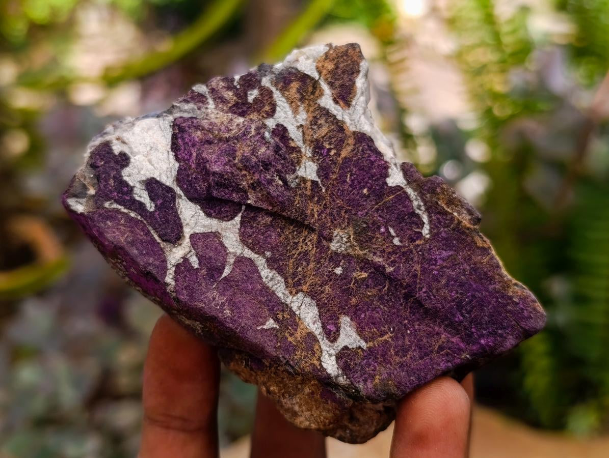 Natural Metallic Cobbed Purpurite Specimens x 7 From Erongo, Namibia - Toprock Gemstones and Minerals 