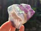 Polished Watermelon Fluorite Slices x 6 From Uis, Namibia - Toprock Gemstones and Minerals 