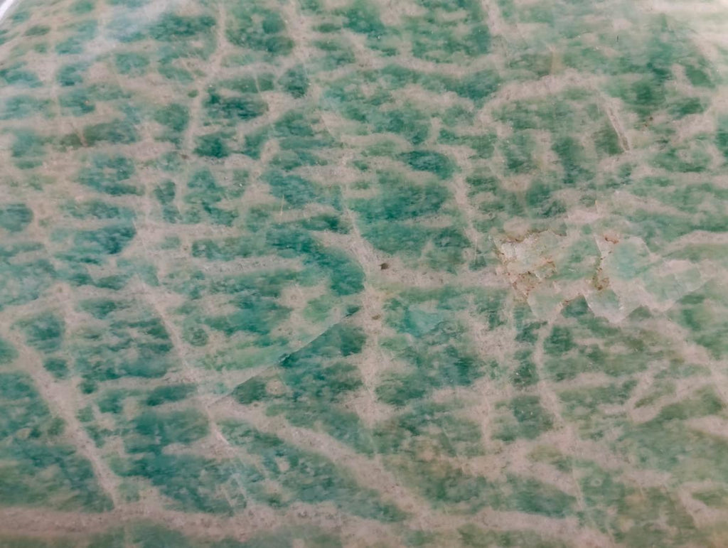 Polished Amazonite Standing Free Forms x 12 From Zimbabwe