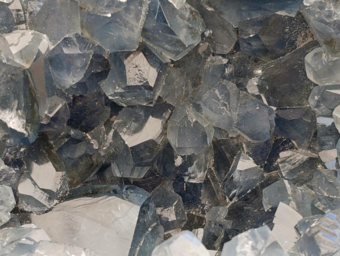 Natural Large Blue Celestite Cluster Specimen x 1 From Sakoany, Madagascar - Toprock Gemstones and Minerals 