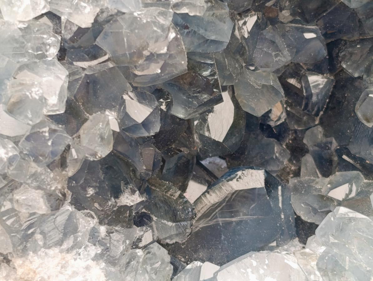 Natural Large Blue Celestite Cluster Specimen x 1 From Sakoany, Madagascar - Toprock Gemstones and Minerals 