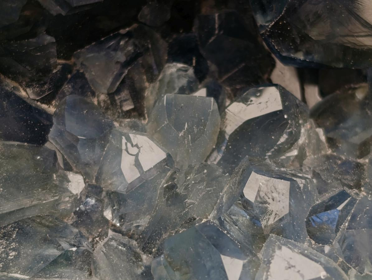 Natural Large Blue Celestite Cluster Specimen x 1 From Sakoany, Madagascar - Toprock Gemstones and Minerals 