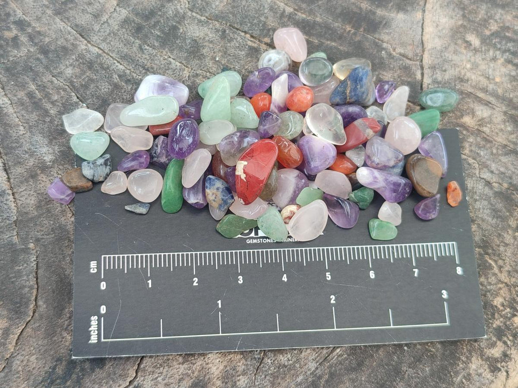 Polished Mixed Tumbled Stone Chips 1kg Lot x 6 From Southern Africa - Toprock Gemstones and Minerals 
