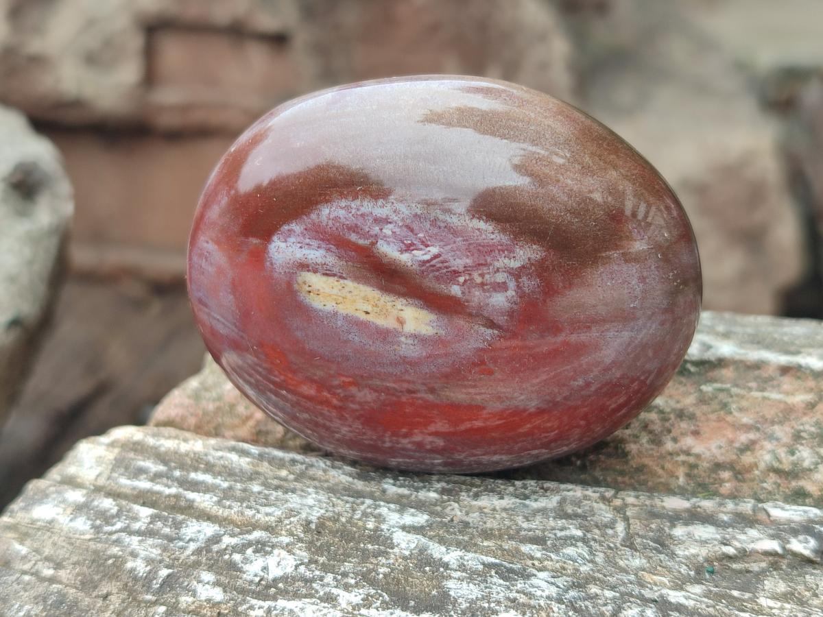 Polished Selected Multi Mineral Palm Stones x 12 From Madagascar - Toprock Gemstones and Minerals 