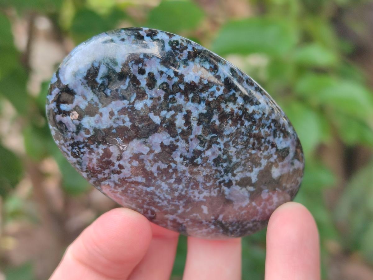 Polished Selected Multi Mineral Palm Stones x 12 From Madagascar - Toprock Gemstones and Minerals 