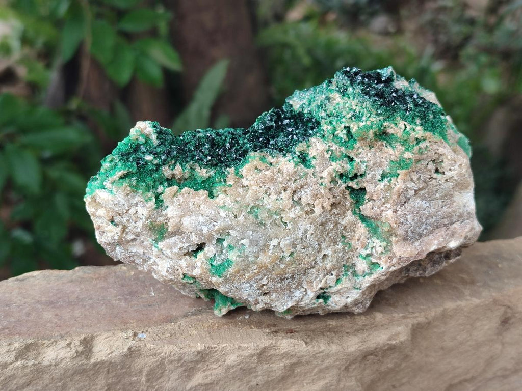 Natural Crystalline Malachite Specimens x 2 From Tenke Fungurume, Congo
