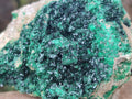 Natural Crystalline Malachite Specimens x 2 From Tenke Fungurume, Congo