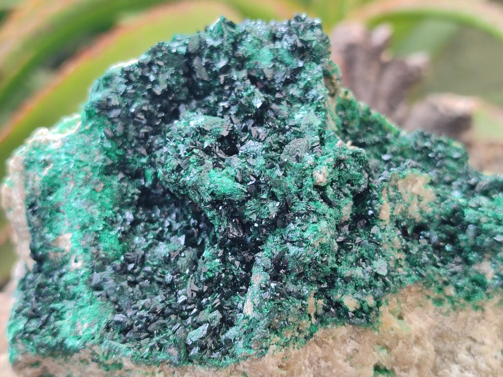Natural Crystalline Malachite Specimens x 2 From Tenke Fungurume, Congo