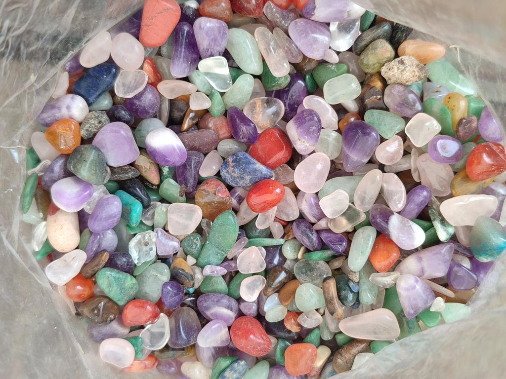 Polished Mixed Tumbled Stone Chips 1kg x 6 From Southern Africa - Toprock Gemstones and Minerals 