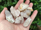 Natural White Spirit Quartz Clusters and Crystals x 135 From South Africa - Toprock Gemstones and Minerals 