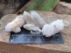 Natural White Spirit Quartz Clusters and Crystals x 135 From South Africa - Toprock Gemstones and Minerals 