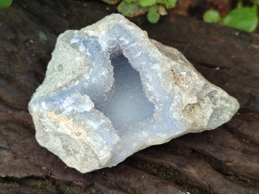 Natural Blue Lace Agate Geode Specimens x 12 From Nsanje, Malawi