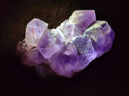 Natural Jacaranda Amethyst Crystal Clusters x 2 From Mumbwa, Zambia