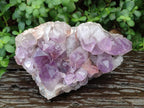 Natural Jacaranda Amethyst Crystal Clusters x 2 From Mumbwa, Zambia