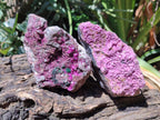Natural Salrose Cobaltion Dolomite Specimens x 3 From Kakanda, Congo