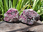 Natural Salrose Cobaltion Dolomite Specimens x 3 From Kakanda, Congo